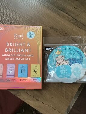 Rael Bright & Brilliant 52 piece Set and Taste Beauty Watermelon Scented Masks